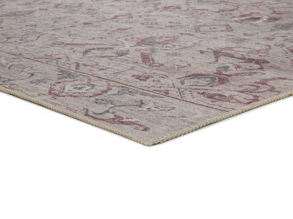 Vintage- Teppich MANDALA Braun - Chenille - Polyester - 120 x 2 x 170 cm