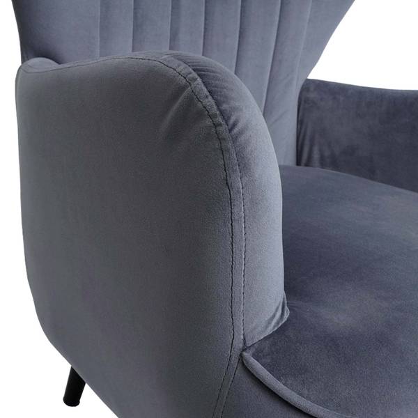 Loungefauteuil K37 grijs
