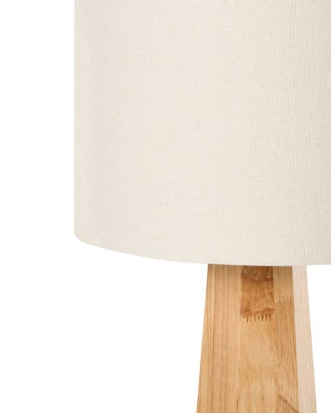 Grande lampe ILALA Beige - Bleu - Bois massif - 30 x 130 x 30 cm