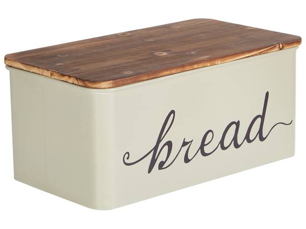 Schachtel GOURMANDISE Beige - Braun - Metall - 30 x 16 x 17 cm