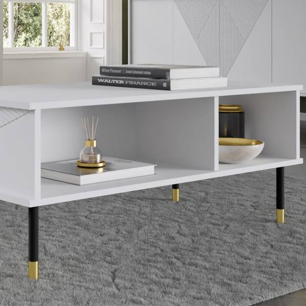 Couchtisch Aglaé Weiß