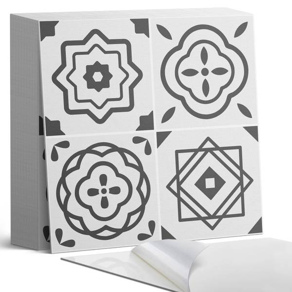 Selbstklebefliesen Quadratmix 20er-Set 20 x 20 cm
