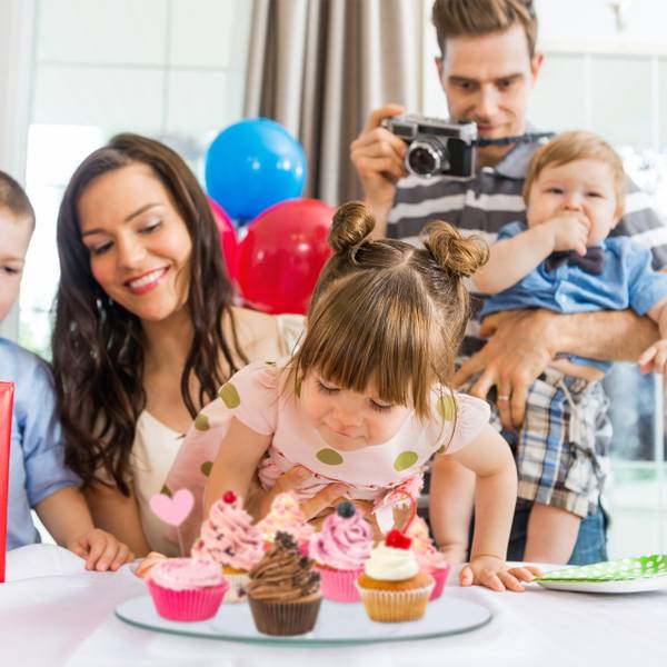 Drehbare Tortenplatte im 2er Set Silber - Glas - Metall - 30 x 7 x 30 cm