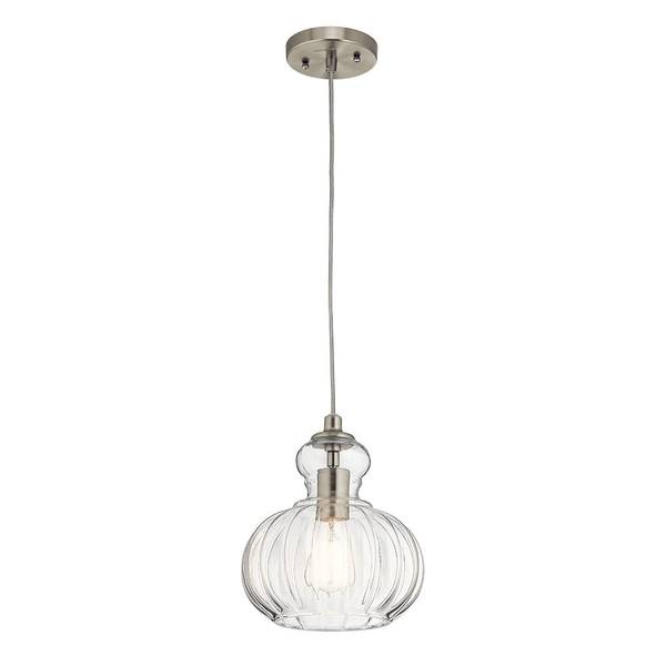 Suspension Riviera 1 - A Argenté - Verre - Métal - 23 x 26 x 23 cm