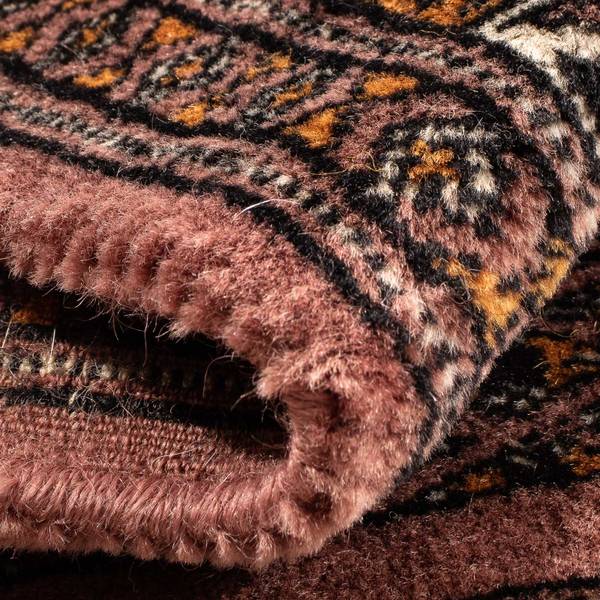 Orientteppich Oriental Braun - Wolle - 61 x 1 x 77 cm