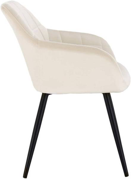 Esszimmerstuhl Rita (4er Set) Beige