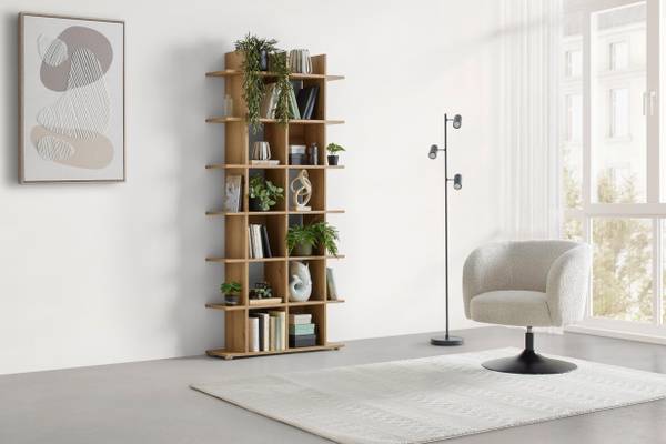 Regal OTTO PLUS Braun - Holzwerkstoff - 80 x 176 x 26 cm