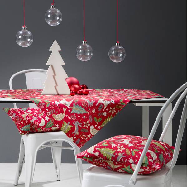 Mitteldecke 209005 Rot