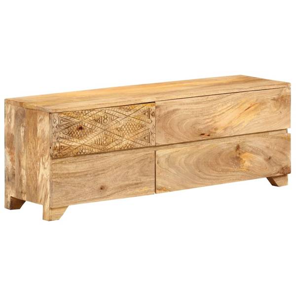 TV-Möbel 246144 Braun - Mango - 110 x 40 x 30 cm