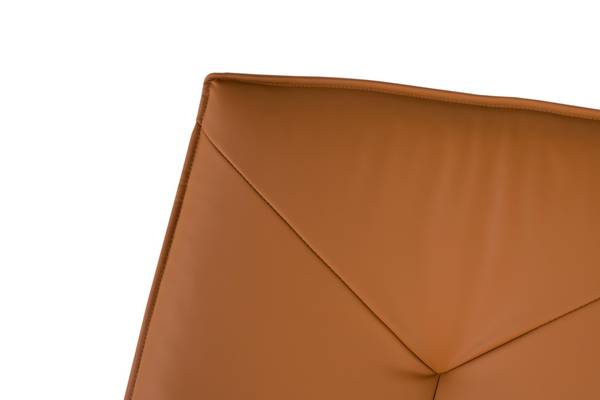 Drehsessel 1982 Braun - Kunstleder - 63 x 95 x 90 cm