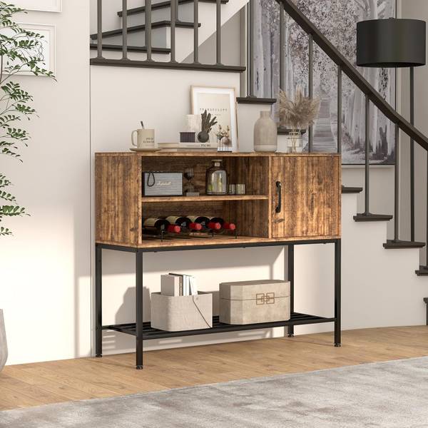 Sideboard VH33437 Braun - Holzwerkstoff - 35 x 83 x 100 cm