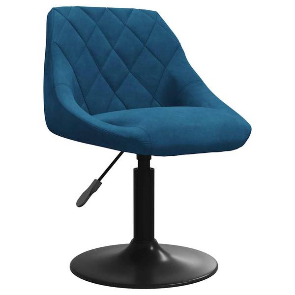 Chaise à manger 3014382-2 lot de 2 Bleu