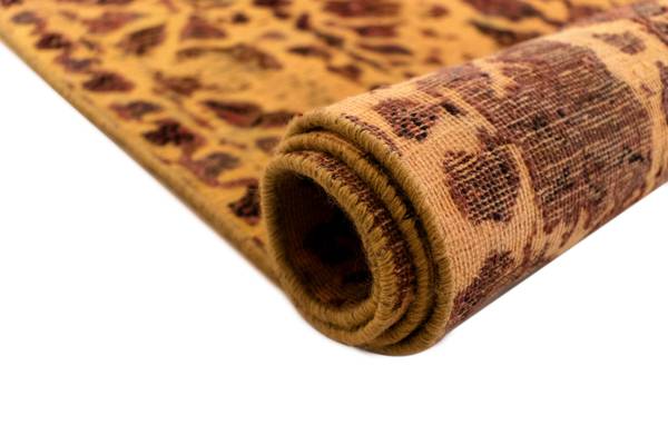 Vloerkleed Vintage Royal XXXIV oranje - wol - 94 x 1 x 137 cm