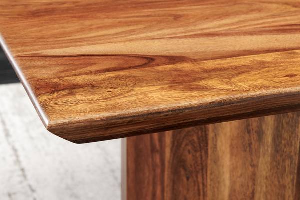 Esstisch DIAMOND Braun - Sheesham - 240 x 76 x 100 cm