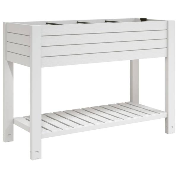 Hochbeet XT4771 Weiß - Holz teilmassiv - 45 x 79 x 110 cm