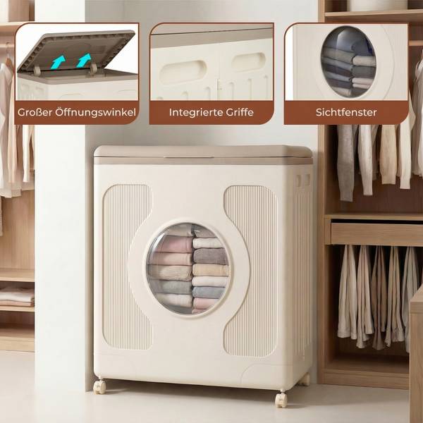 Wäschekorb VL32734 Grau