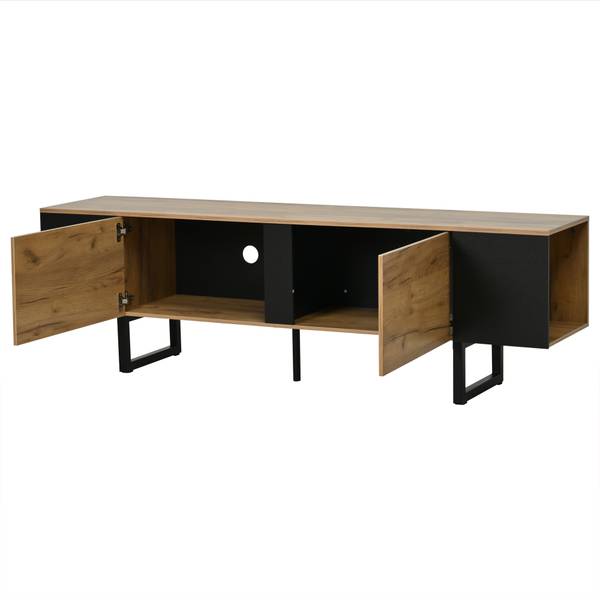 TV-Lowboard NEXUSQUASARXX Braun - Holzwerkstoff - 180 x 55 x 40 cm
