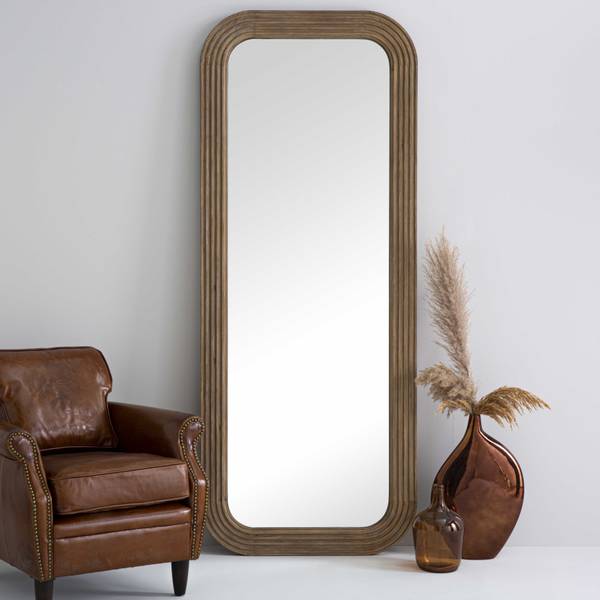 Eichen FINNLEY Braun - Massivholz - 4 x 200 x 80 cm