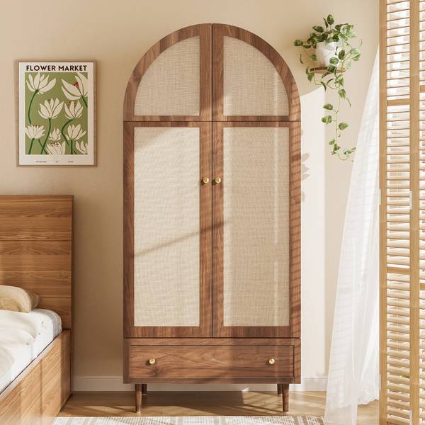 Kleiderschrank Aphrodite Ⅰ Walnuss