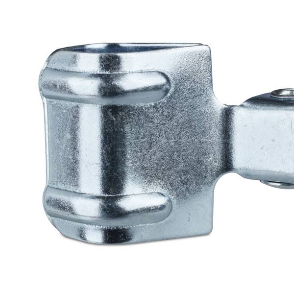Klemmhaken Camping 4er Set Silber - Stahl - 11 x 3 x 6 cm