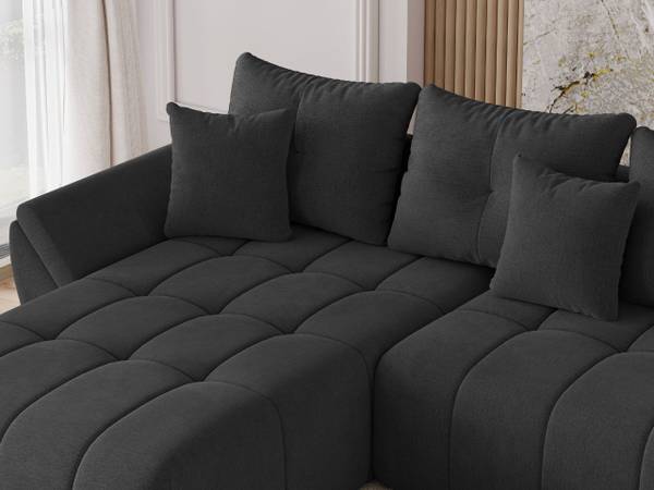 Ecksofa DECOR Anthrazit
