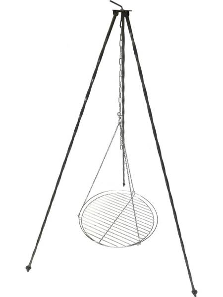 Dreibein MODELL 80 100 Silber - Metall - 110 x 160 x 110 cm
