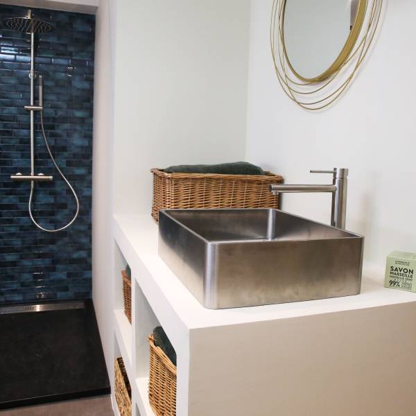 Waschbecken Luisa Graumetallic