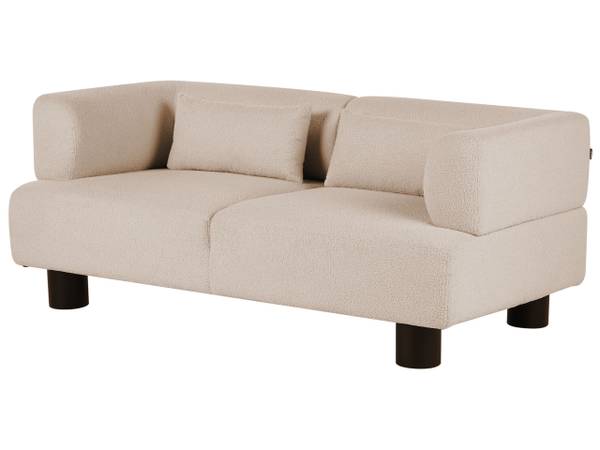Sofa MOVIK 3-tlg Beige - Braun - Dunkelbraun