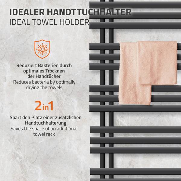 Radiateur Iron EM 299074420 Anthracite