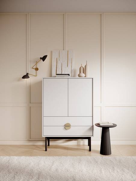 Highboard Stoon II Weiß