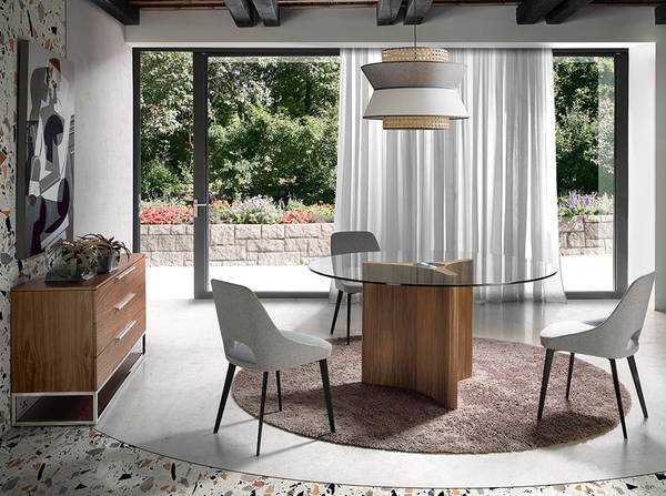 Chaise 4101 Gris - Tissu mélangé - Tissé à plat - Tissu - 50 x 81 x 50 cm