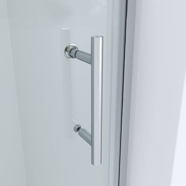 Nischentür faltbar Nano Glas Duschtür Breite: 105 cm