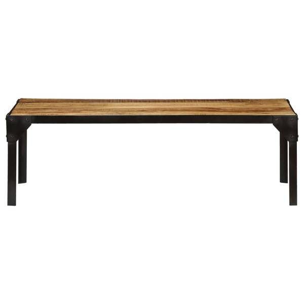 Couchtisch D248 Braun - Massivholz - 55 x 35 x 110 cm