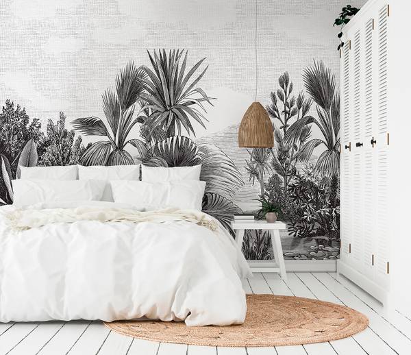 Panorama-Tapete Submarine Multicolor - 288 x 288 cm