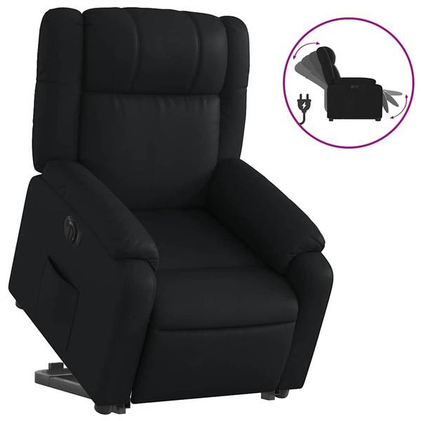 Relaxsessel mit Aufstehhilfe 3032396-3 Schwarz