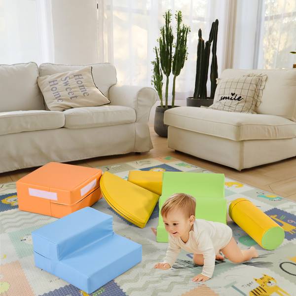 Großbausteine Funy Ⅵ (6er Set) Kunststoff - 80 x 20 x 100 cm