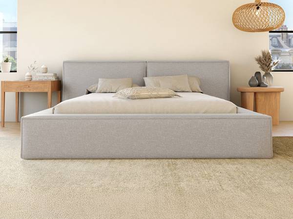 Bett mit Bettkasten TIMANO 206 x 249 cm