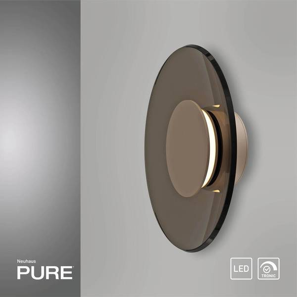 LED Wandleuchte PURE Moon Bronze - 9 x 32 cm