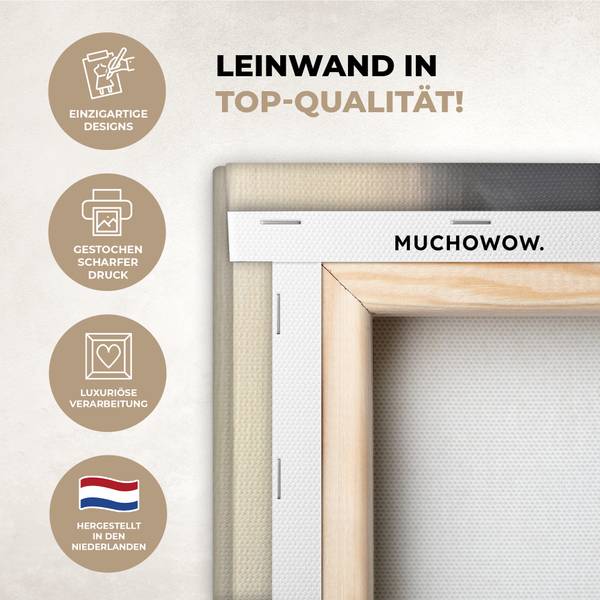 LEINWANDBILD Zitronen Gelb - Baumwollstoff - 80 x 120 x 2 cm