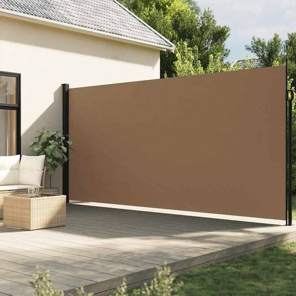 Seitenmarkise 3033851-3 Taupe - Höhe: 220 cm