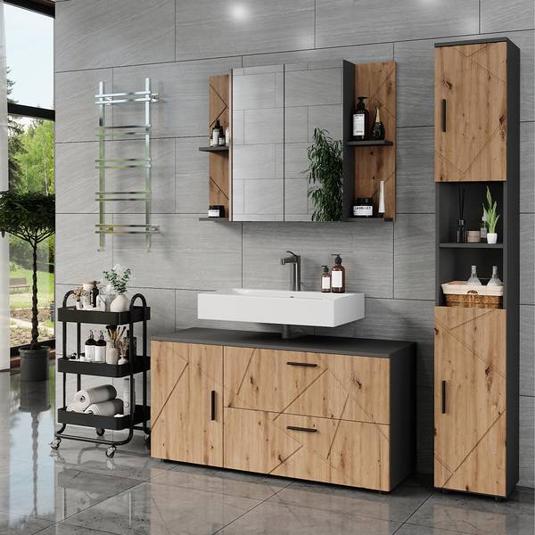 Badmöbel-Set Irma 56352 3er Set 121 x 61 x 41 cm
