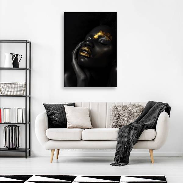 Wandbild Frau 40 x 60 cm