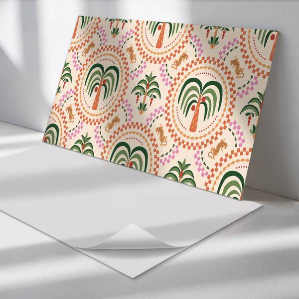 Klebepaneele Tropen Blatt 100 x 50 cm