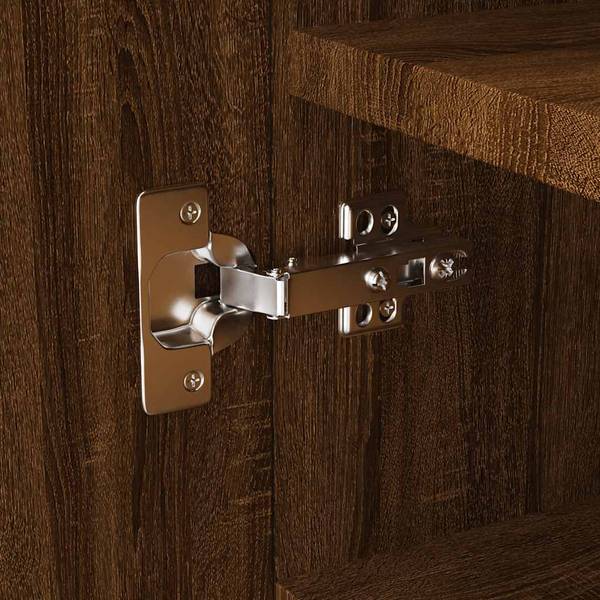 Schoenenrek 342670 bruin - plaatmateriaal op houtbasis - 35 x 108 x 35 cm
