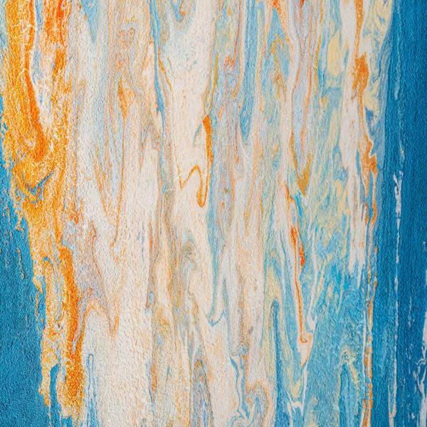 Gerahmtes Bild Artistas Blau