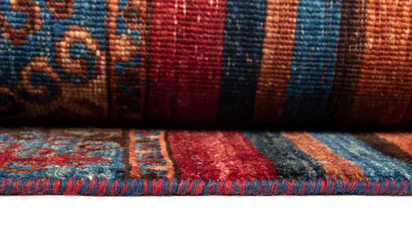 Tapis Torkman XXV Rouge - Laine - 173 x 1 x 243 cm