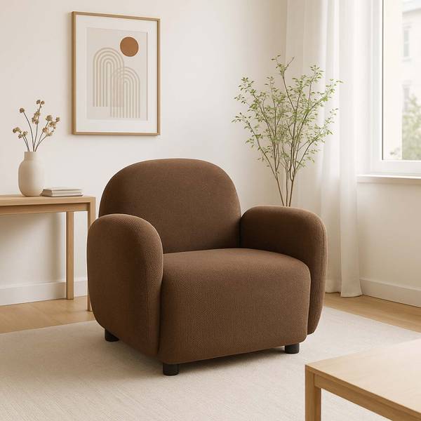 Fauteuil P33 bruin