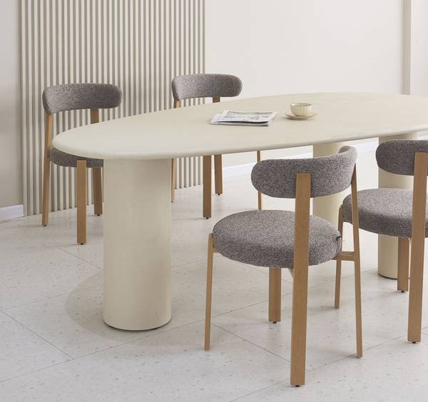 Esstisch INNATIONS Grau - Holzwerkstoff - 230 x 76 x 120 cm