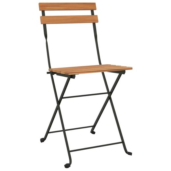 Bistrostühle 4er Set D1446 Braun - Massivholz - 45 x 79 x 39 cm