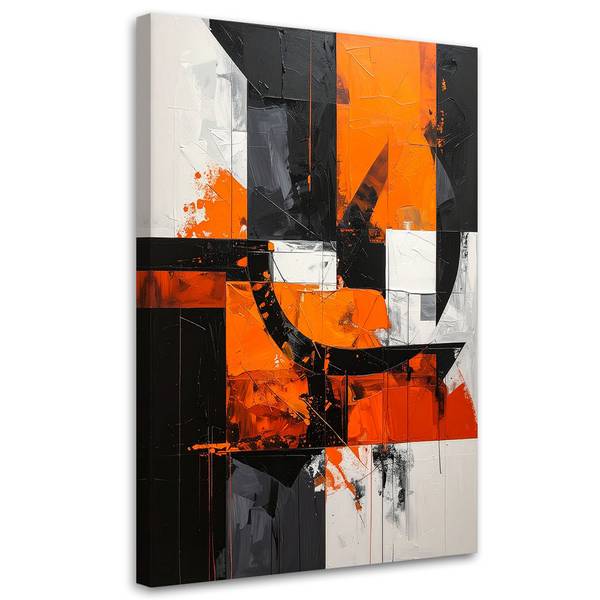 Wandbild Formen 70 x 100 cm